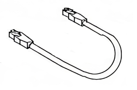 CE1400A0 Unox Кабель RJ45 - RJ45 L=0,5mt